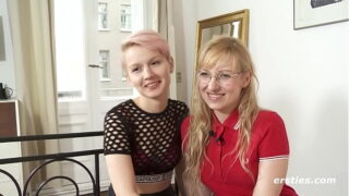 Blonde Babe Vicky Gives Natalia Her First Lesbian Bondage Experience